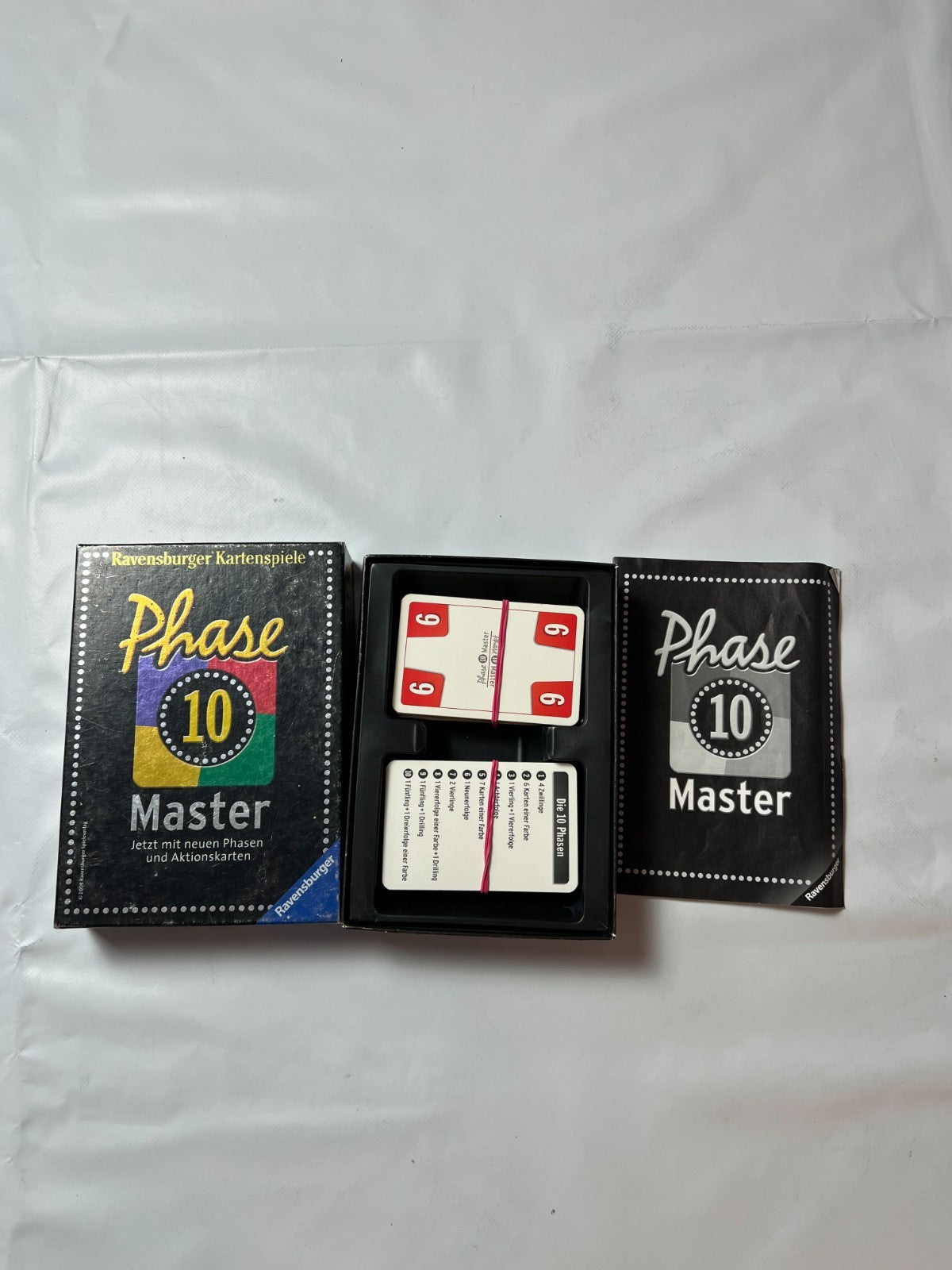 PHASE 10 MASTER RAVENSBURGER Kartenspiel Vollständig - Ansicht 2