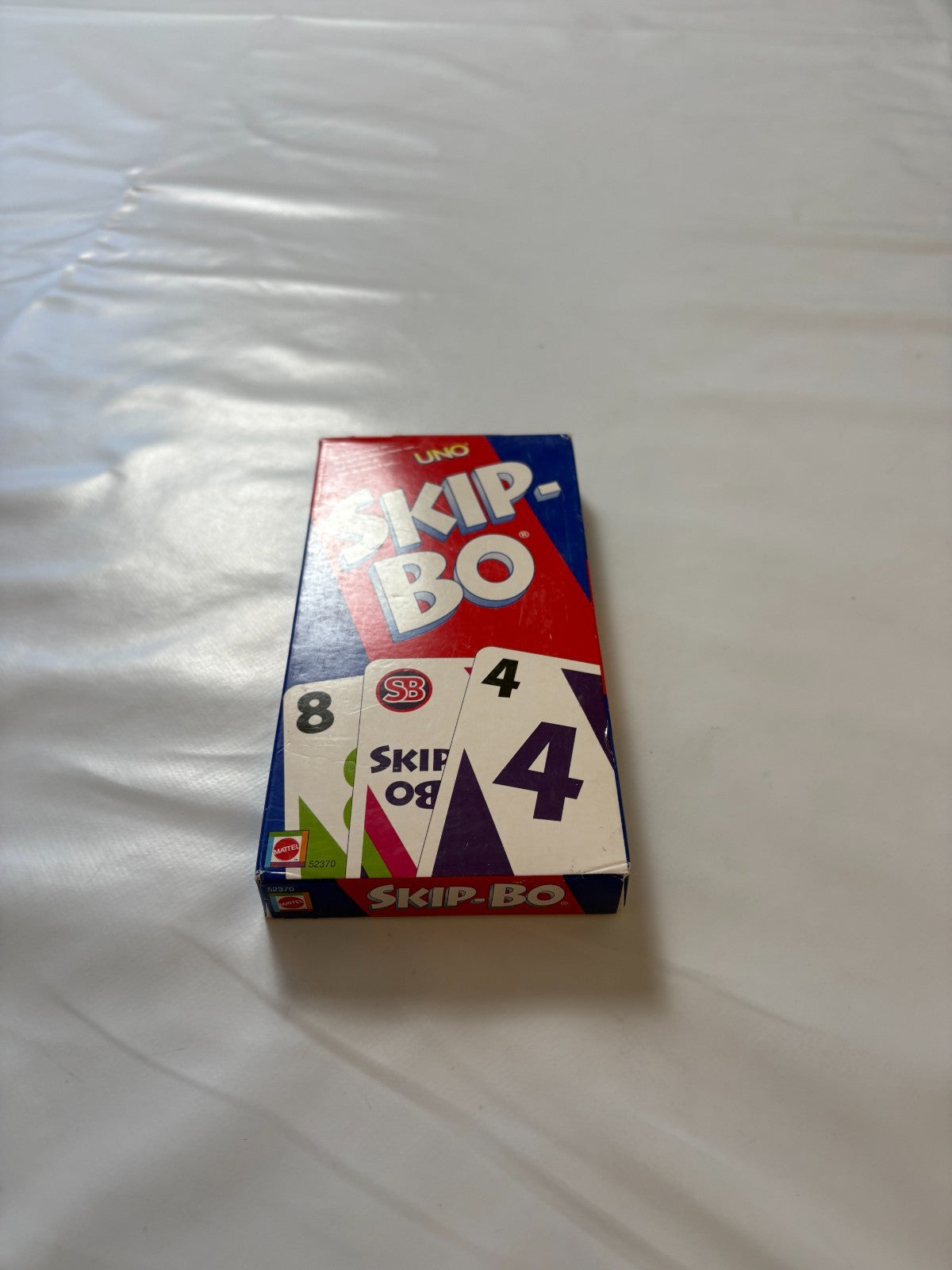 Skip Bo Kartenspiel Mattel blau rote Ausgabe 2003  - vollständig - Ansicht 3