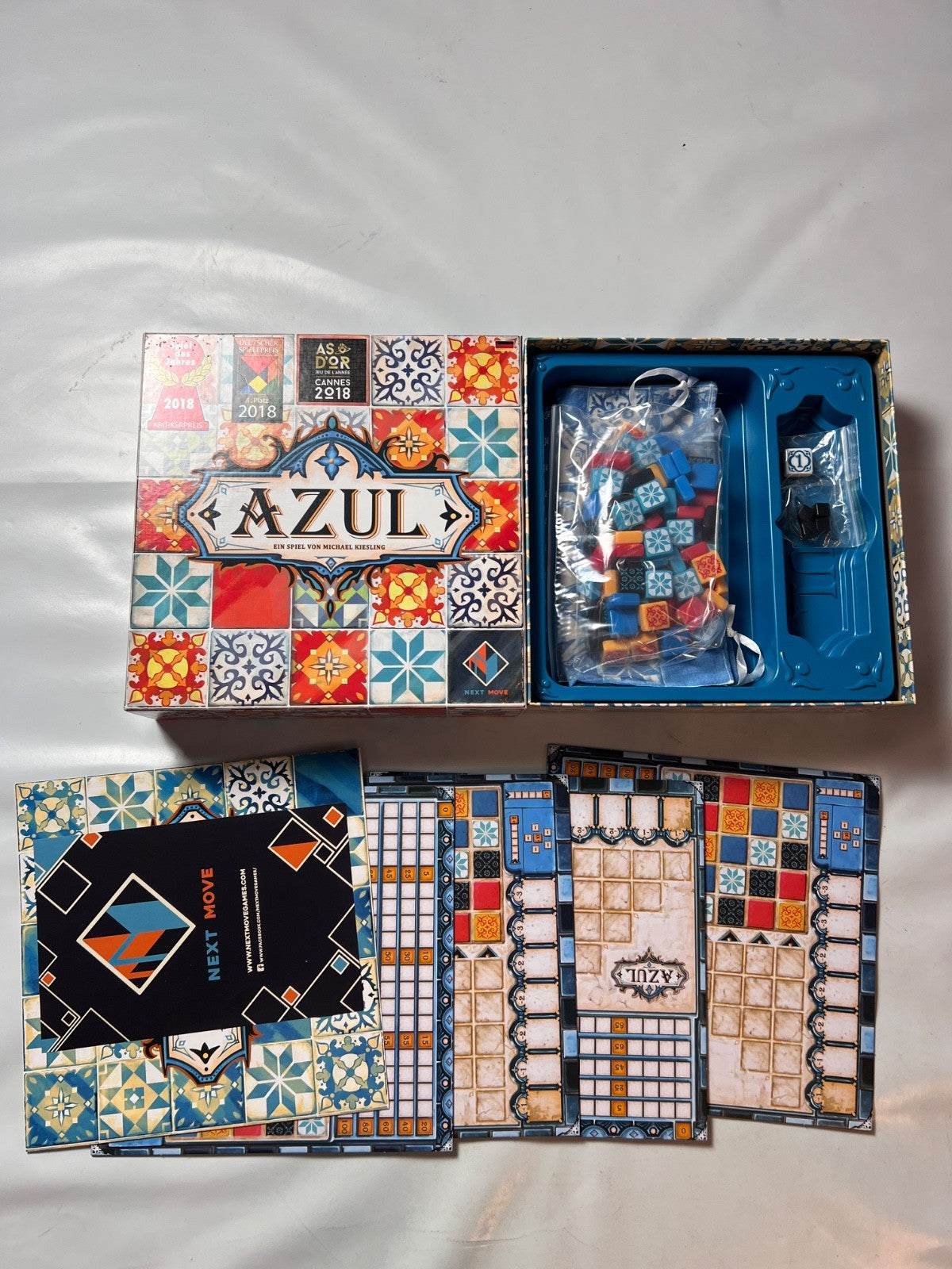 Azul  Spiel des Jahres 2018   Vollständig - Ansicht 2