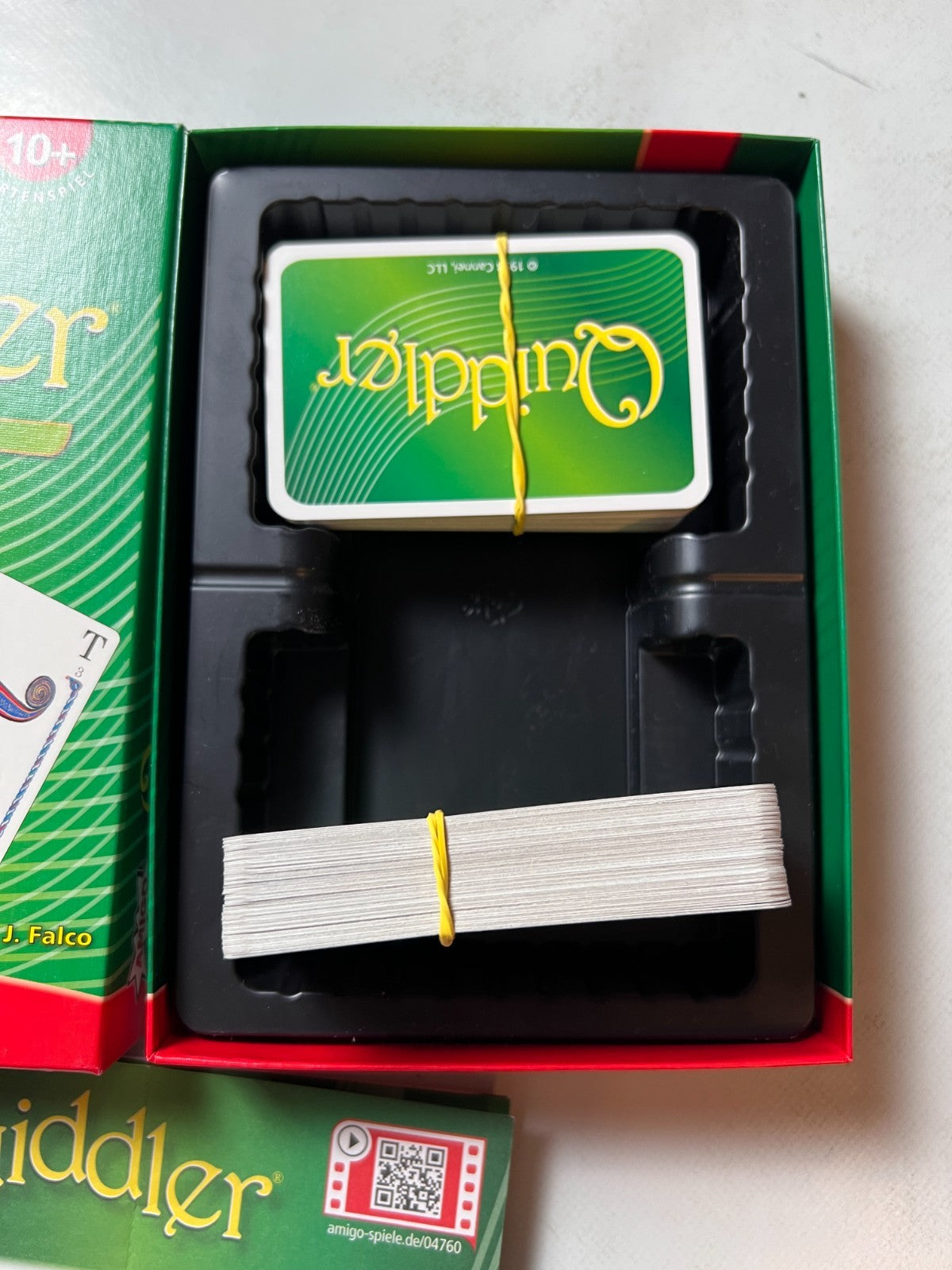 Quiddler Kartenspiel  Amigo 1998  Vollständig - Ansicht 4