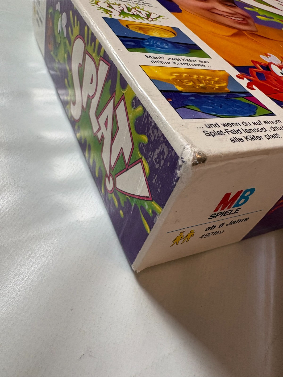 Splat! MB Spiele Brettspiel Vollständig 1991  Neue Knete  Vollständig - Ansicht 6