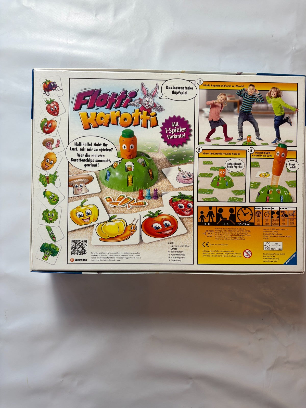 Flotti Karotti Bewegungsspiel - Ravensburger  - Vollständig - Ansicht 9