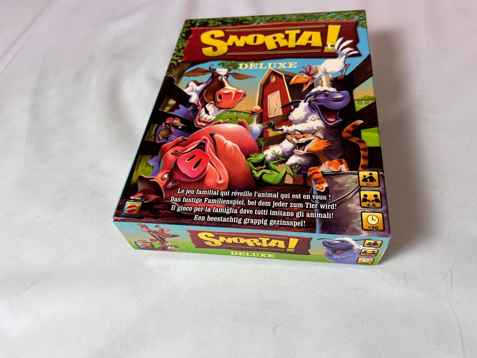 Snorta! Deluxe - Brettspiel Gesellschaftsspiel - Mattel 2009 - vollständig - Ansicht 8