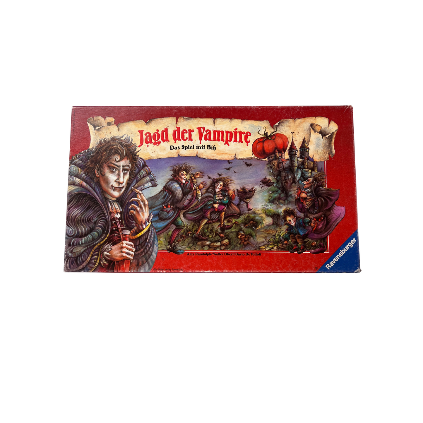 Jagd der Vampire Ravensburger 1991 Spiel Brettspiel  Vintage  Vollständig - Ansicht 1