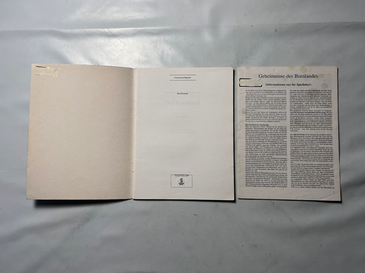 Detailfoto 4 – SKU A8508 – Rollenspiel-Buch gebraucht bei Brettspielimperium