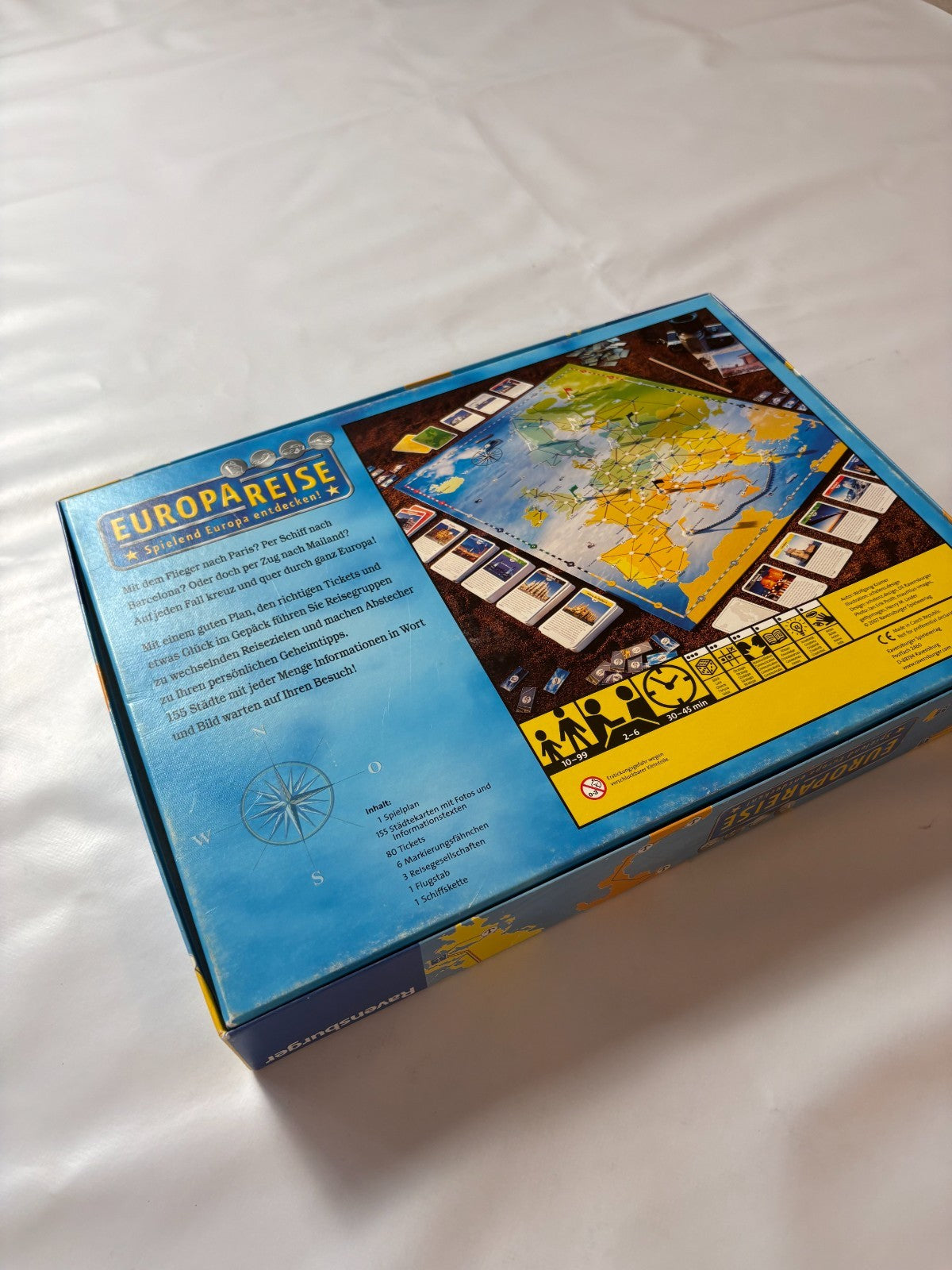 Ravensburger Europareise Gesellschaftsspiel 2007 - Vollständig - Ansicht 13