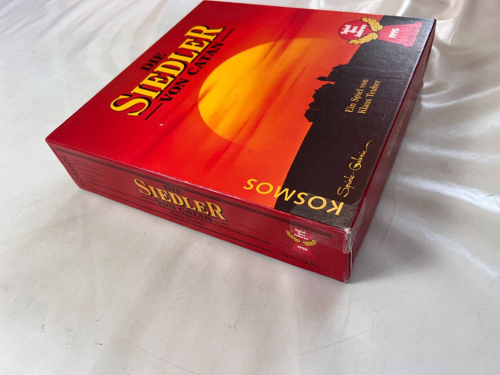 Brettspiel Die Siedler von Catan  Kosmos 1995  Holz  vollständig - Ansicht 6
