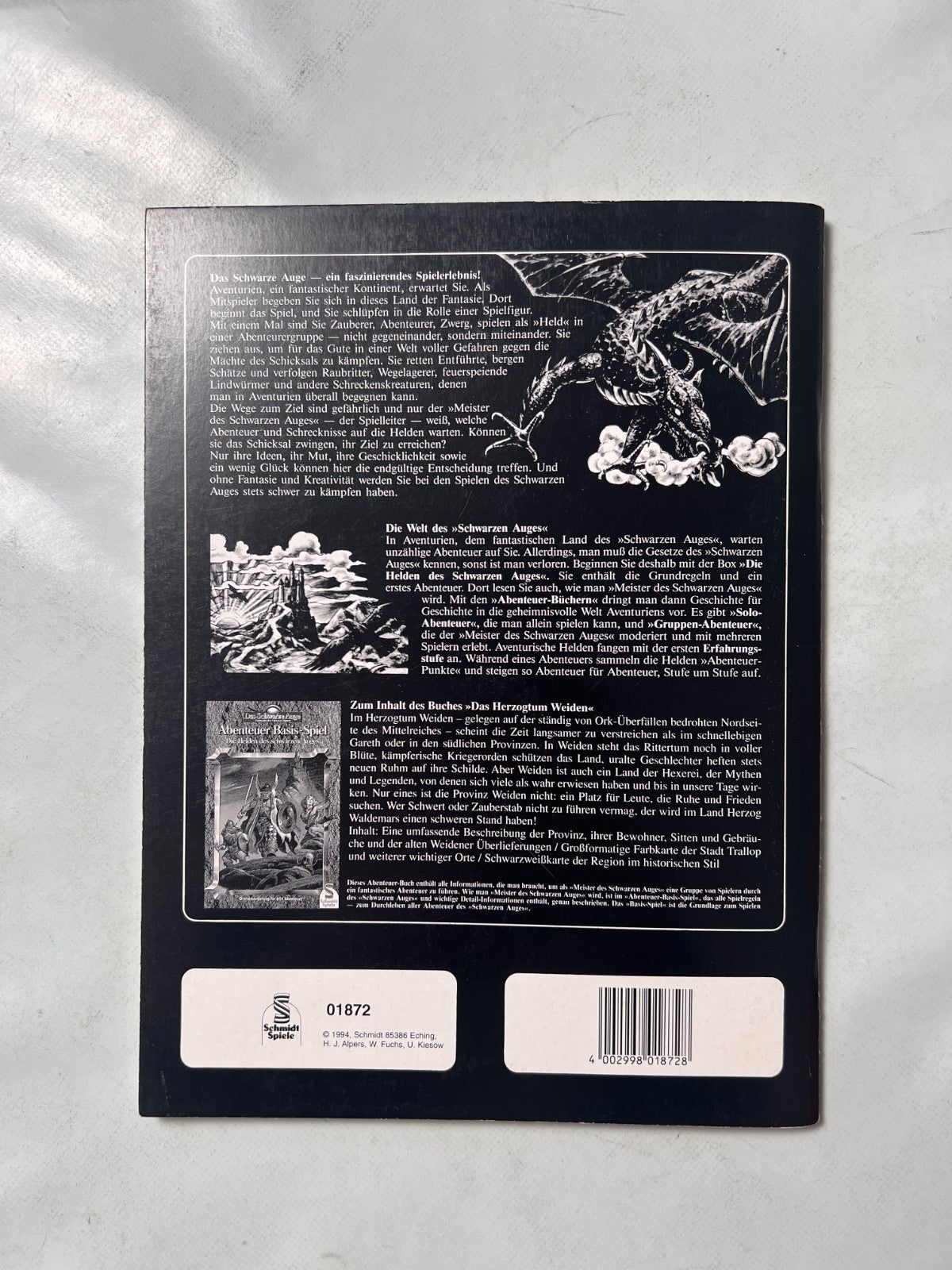 Detailfoto 5 – SKU A13404 – Rollenspiel-Buch gebraucht bei Brettspielimperium