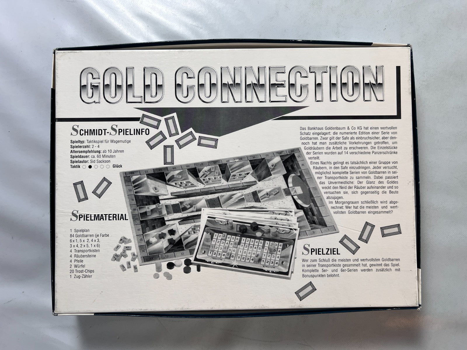 Gold Connection - Brettspiel Schmidt Spiele 1992 - Vollständig - Ansicht 9