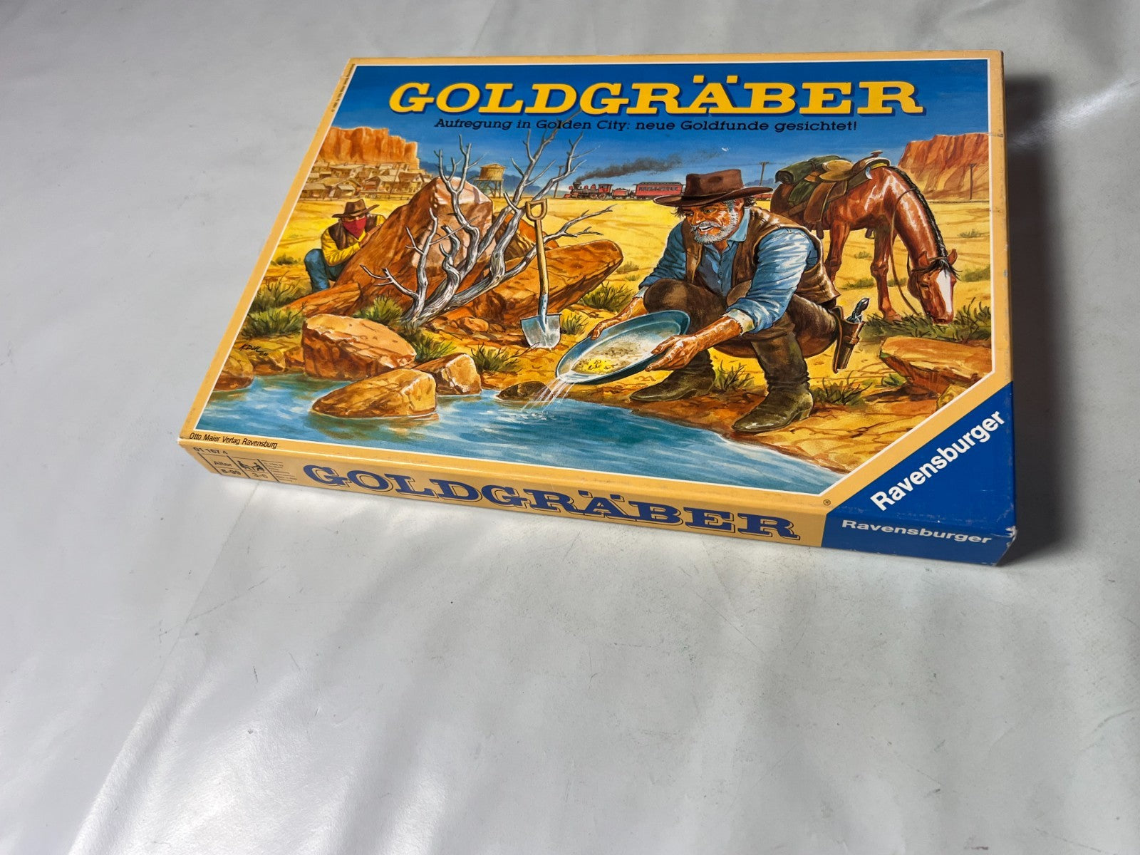 Goldgräber Brettspiel Aufregung in golden City  Ravensburger  Vollständig - Ansicht 9