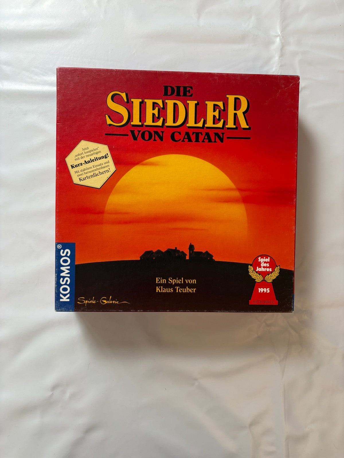 Brettspiel Die Siedler von Catan - Kosmos 1995 - Holz - vollständig - Ansicht 2