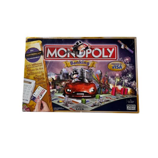 Brettspiel  Monopoly Banking  Parker 2005  Vollständig funktionsfähig - Ansicht 1