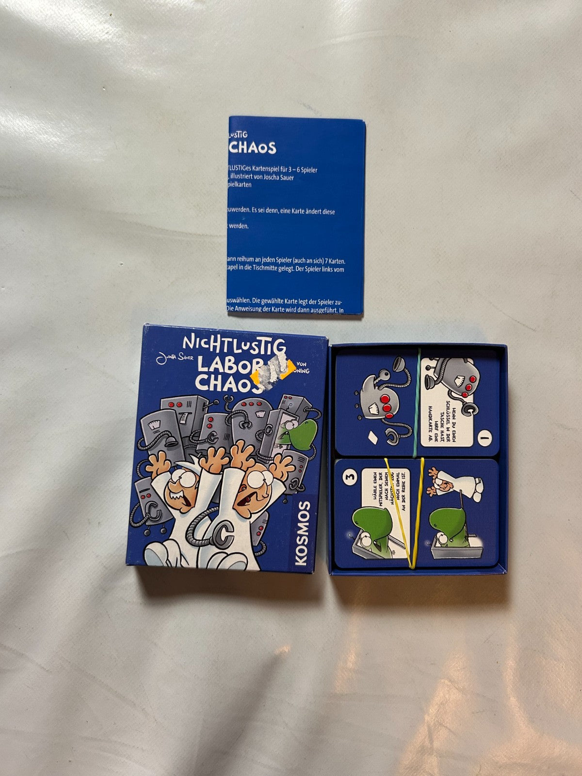 Nicht Lustig Labor Chaos Kosmos Kartenspiel  Vollständig - Ansicht 6