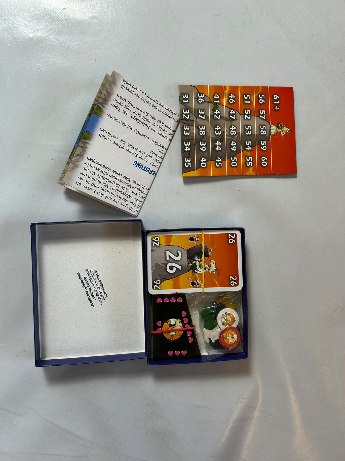 Detailfoto 8 – SKU A8963 – Kartenspiel gebraucht bei Brettspielimperium