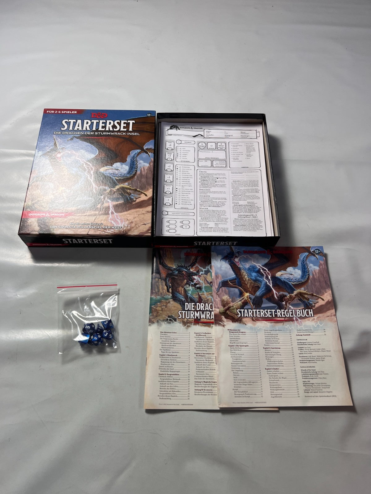 Dungeons & Dragons Starterset D&D DND Drache der Sturmwrackinsel  Vollständig - Ansicht 3