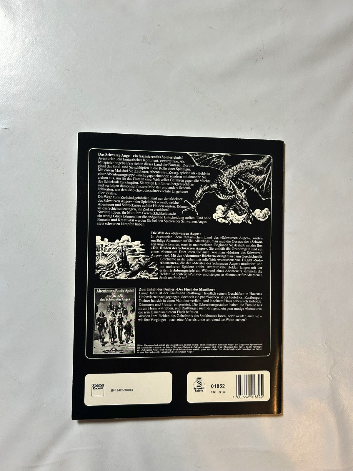 Detailfoto 8 – SKU A8037 – Rollenspiel-Buch gebraucht bei Brettspielimperium