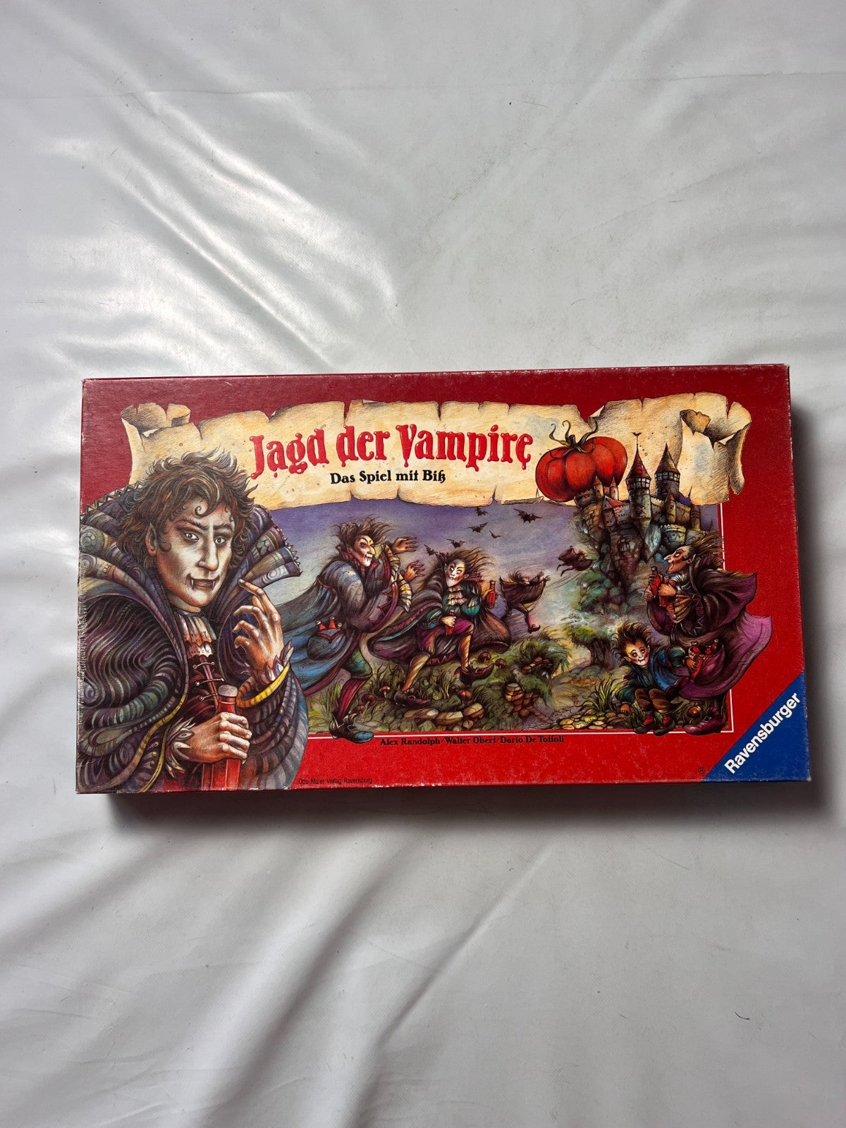Jagd der Vampire Ravensburger 1991 Spiel Brettspiel  Vintage  Vollständig - Ansicht 4