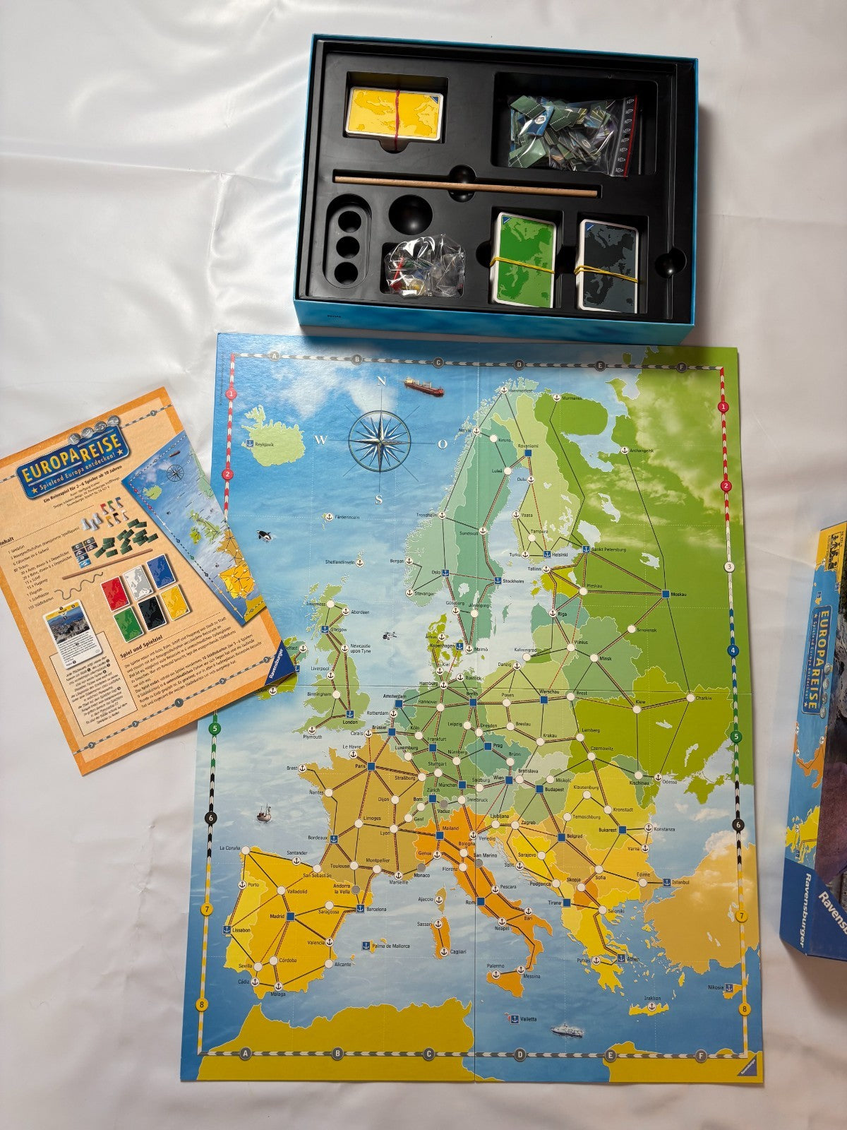 Ravensburger Europareise Gesellschaftsspiel 2007 - Vollständig - Ansicht 6