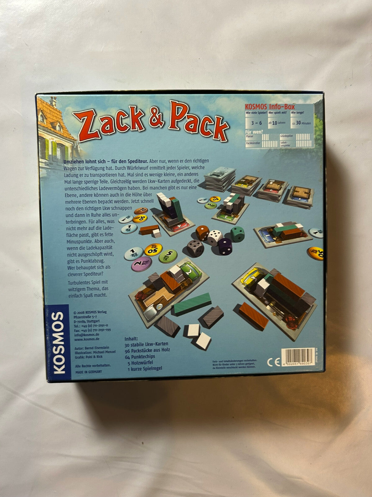 Detailfoto 11 – SKU A7860 – Gesellschaftsspiel gebraucht bei Brettspielimperium