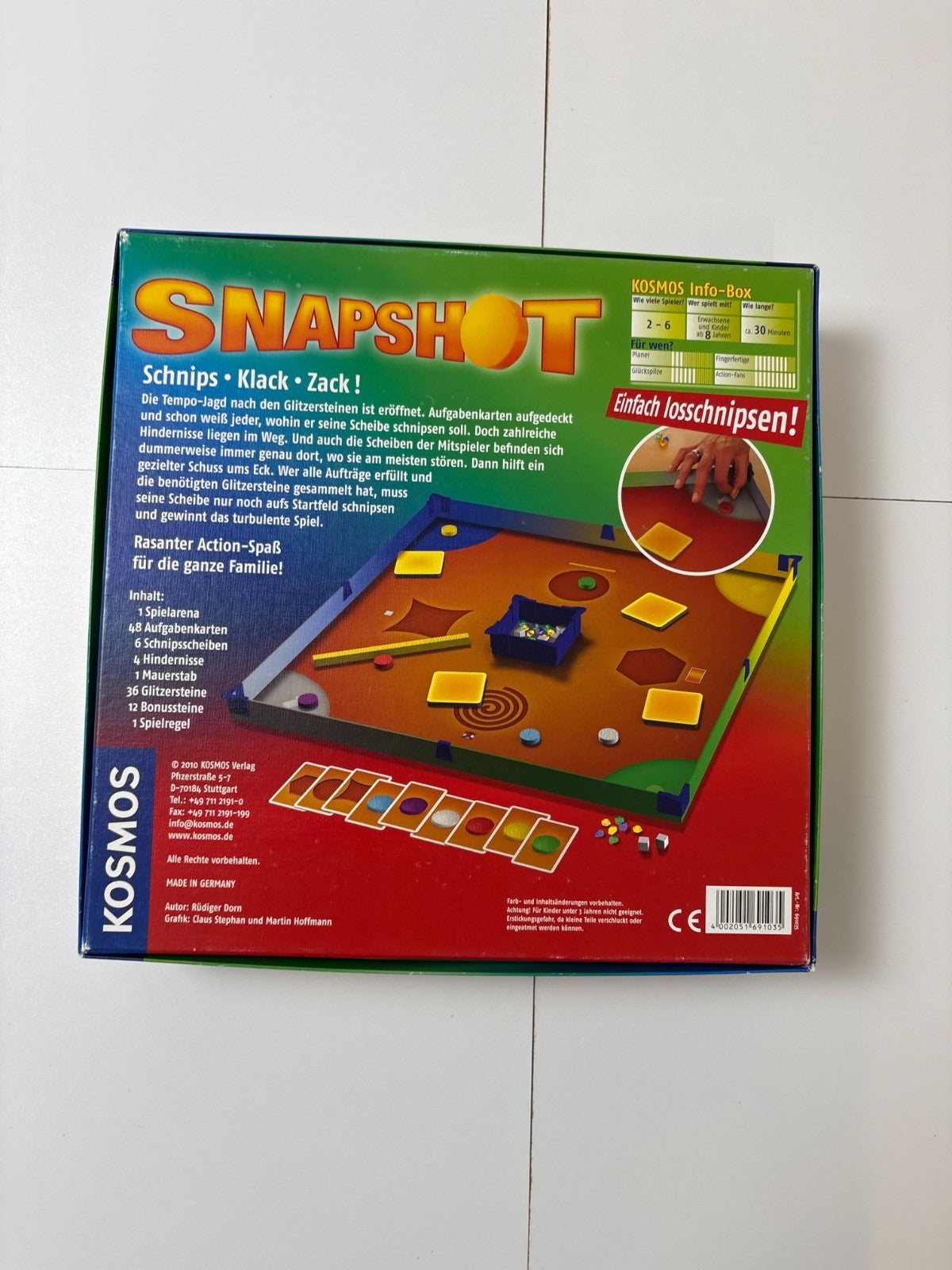 Snapshot von Kosmos Brettspiel vollständig Schnipp-Spaß - Vollständig - Ansicht 10