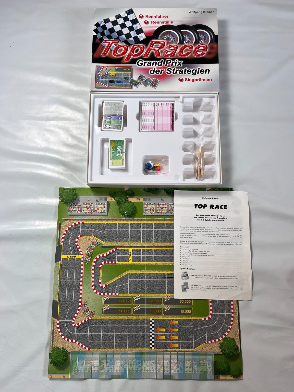 TopRace  Grand Prix der Strategien, Rennfahrer   Siegprämien  Vollständig - Ansicht 2