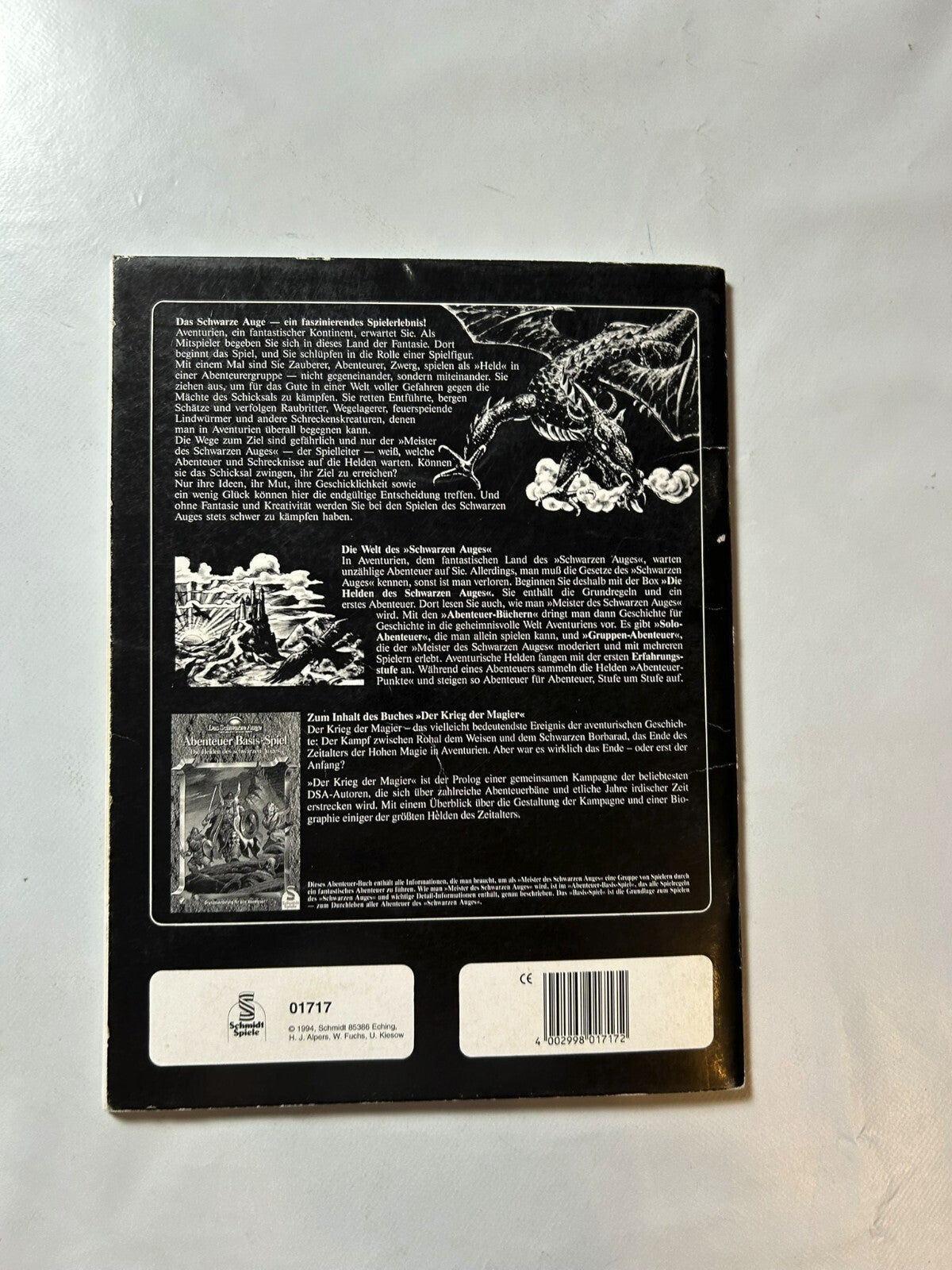 Detailfoto 6 – SKU A7487 – Rollenspiel-Buch gebraucht bei Brettspielimperium