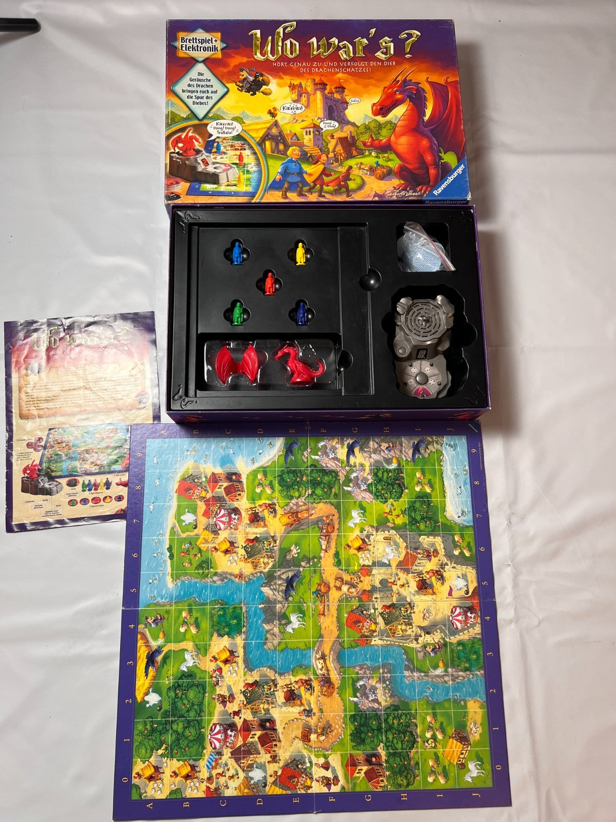 Brettspiel - Wo Wars - verfolgt den Dieb - Ravensburger 2009 - Vollständig - Ansicht 2