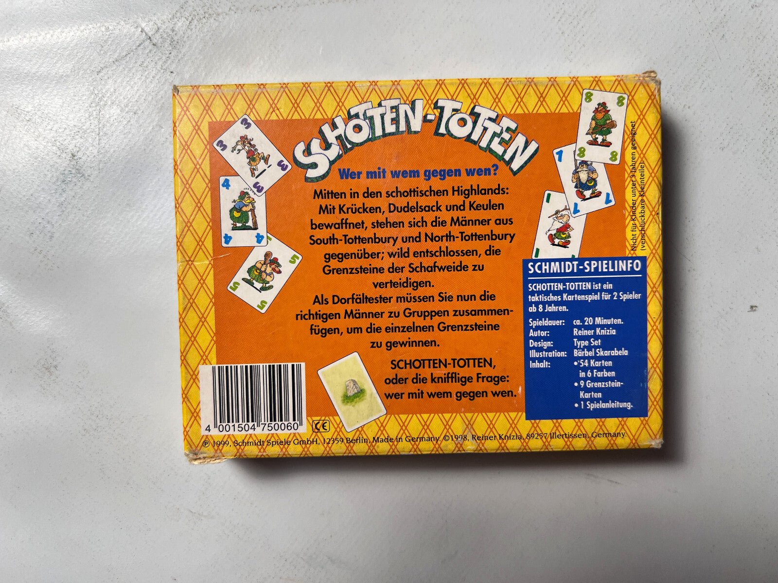 Detailfoto 9 – SKU A8330 – Kartenspiel gebraucht bei Brettspielimperium