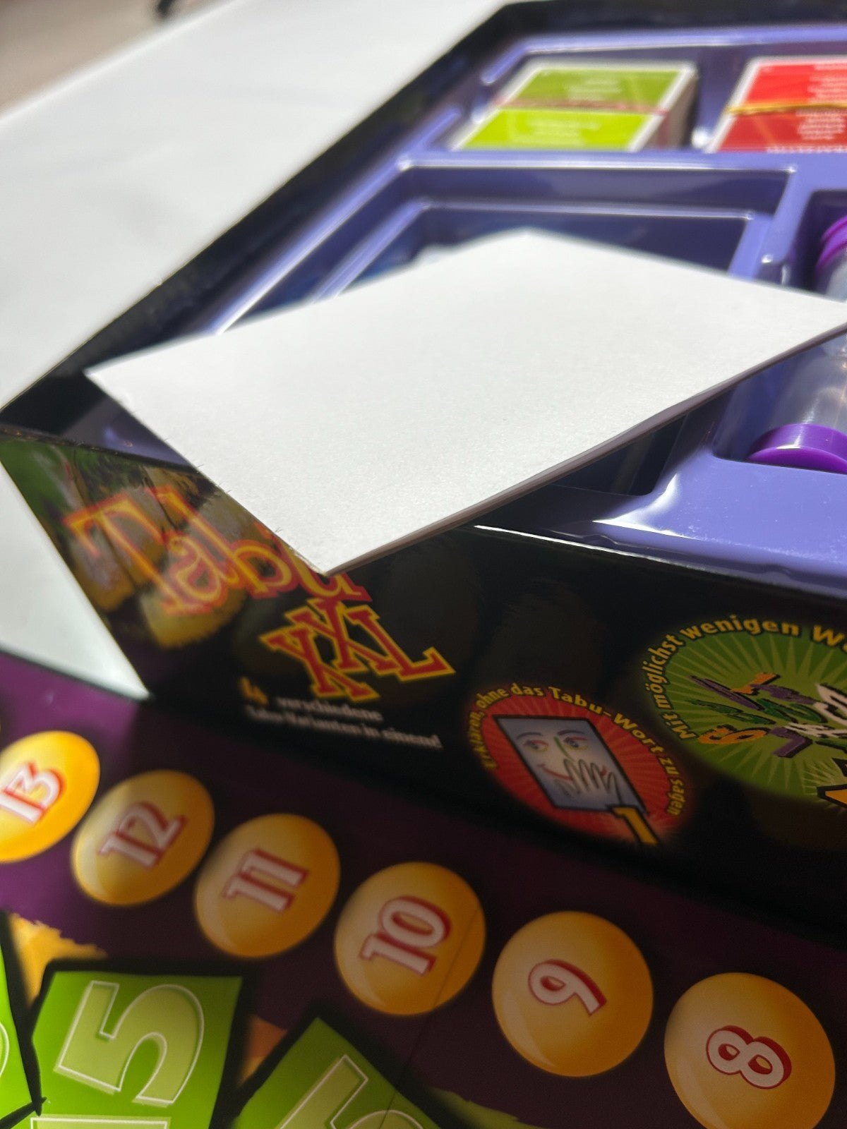 TABU XXL Parker  4 verschiedene TabuVarianten  Vollständig - Ansicht 9
