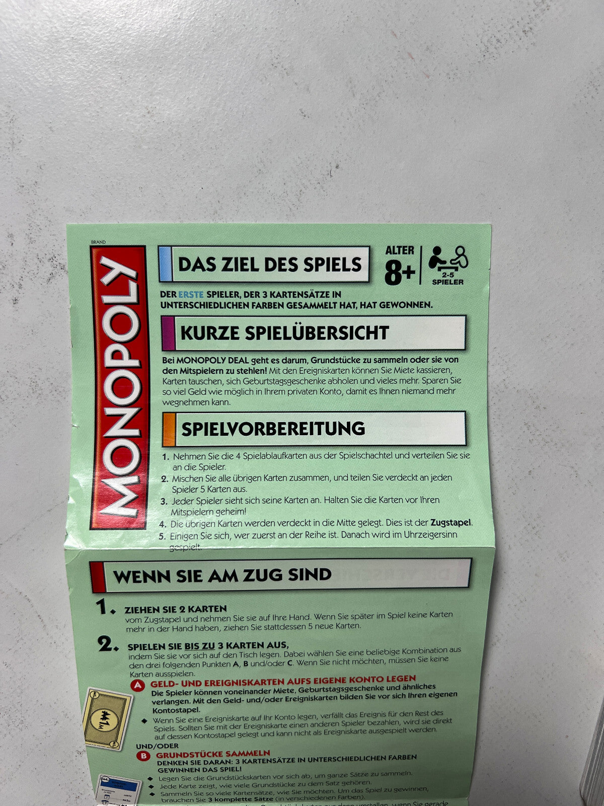 Detailfoto 5 – SKU A7423 – Gesellschaftsspiel gebraucht bei Brettspielimperium