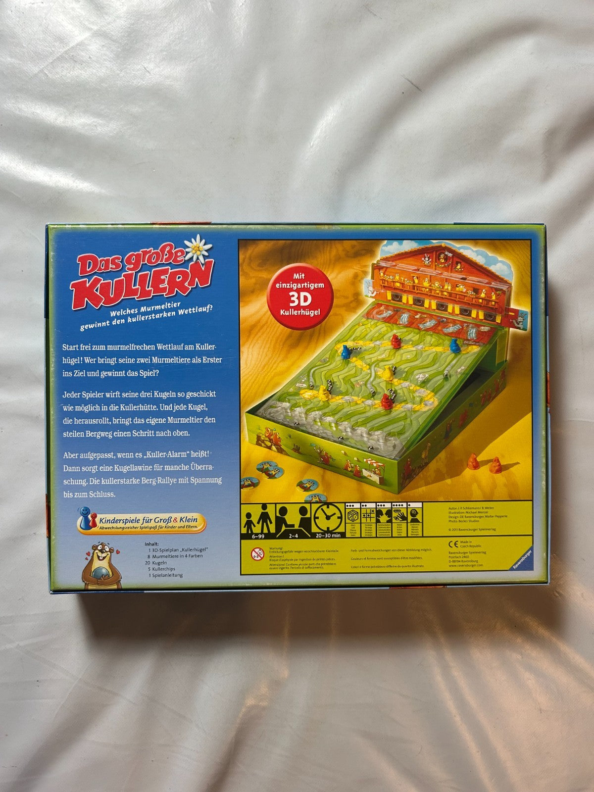 Das große Kullern spiel Brettspiel Ravensburger 2011  Vollständig - Ansicht 9