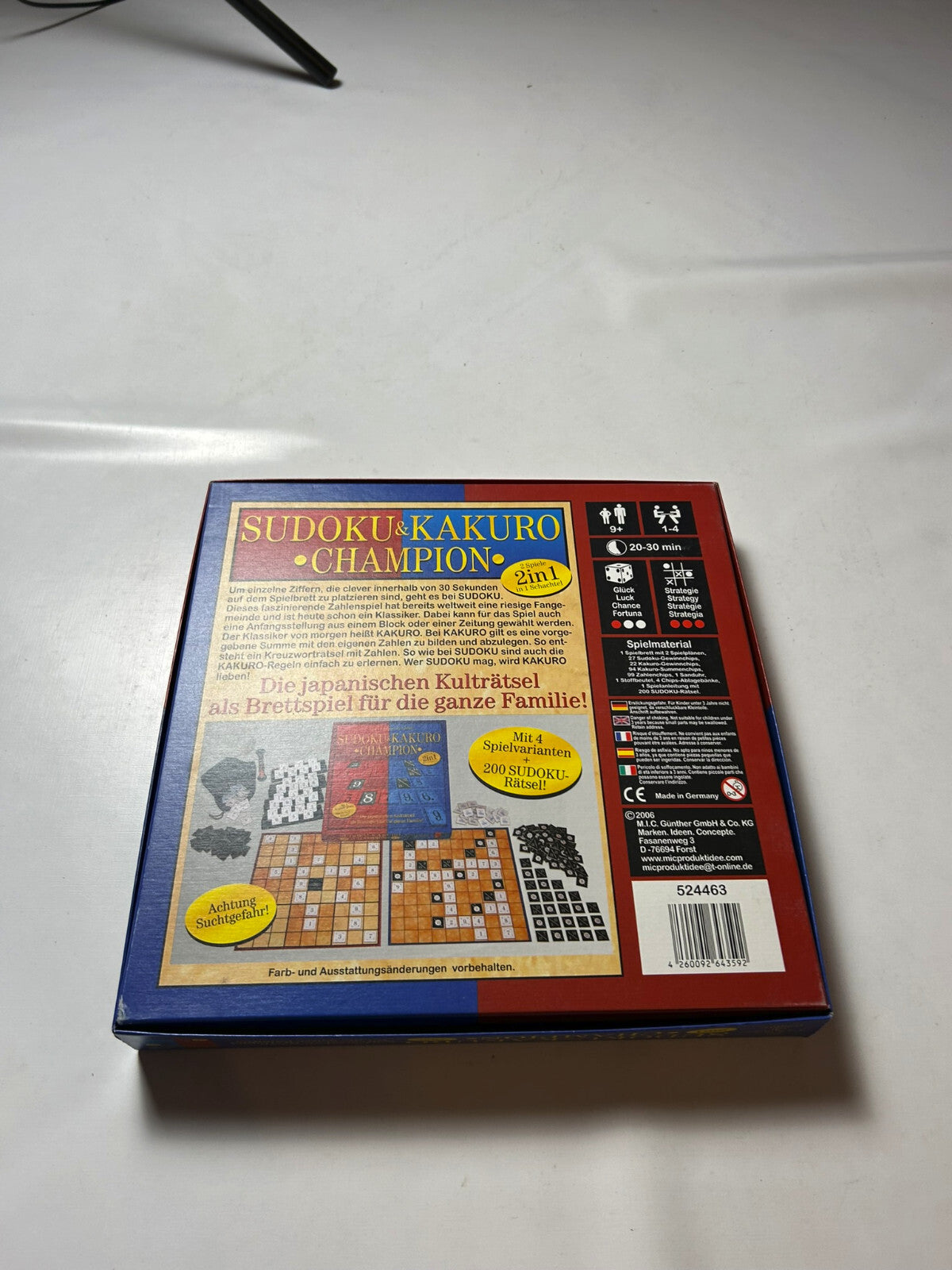 Detailfoto 6 – SKU A4291 – Gesellschaftsspiel gebraucht bei Brettspielimperium