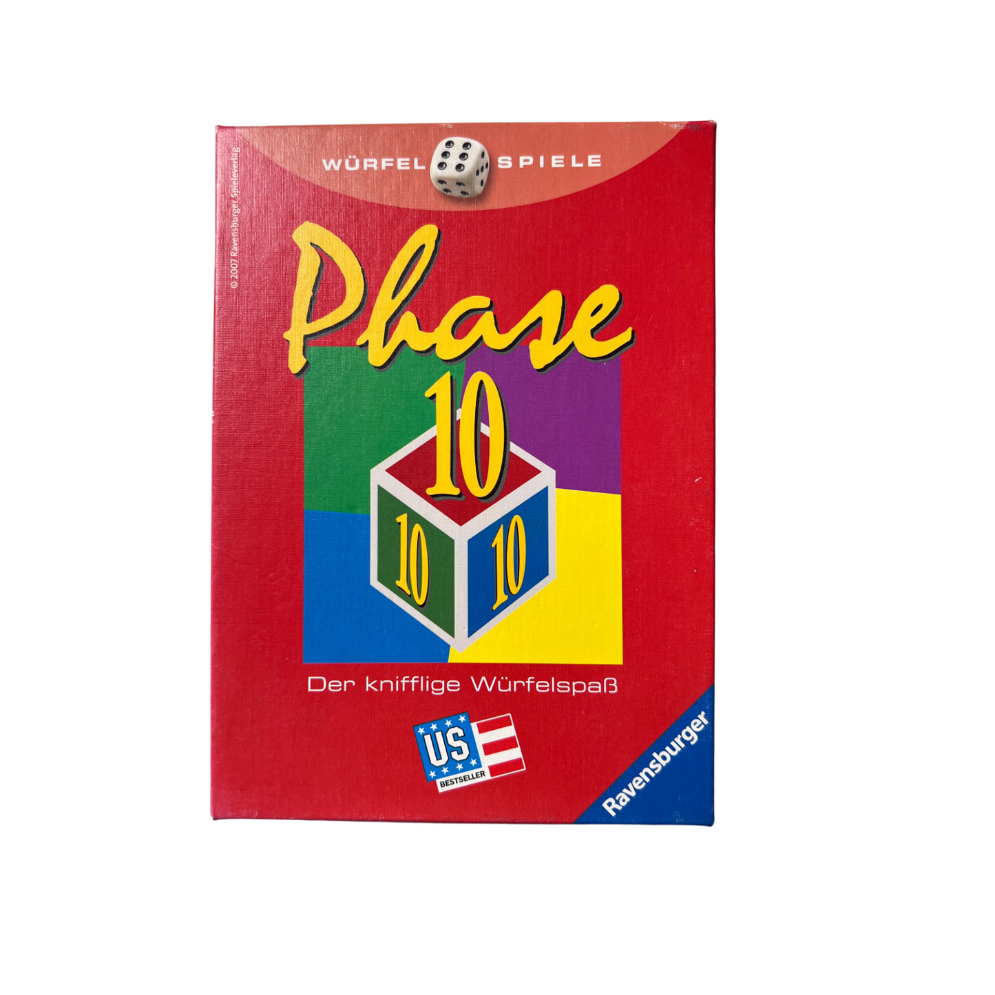 Phase 10 Würfelspiel Spiel Ravensburger Alte Version 2007  Vollständig - Ansicht 1