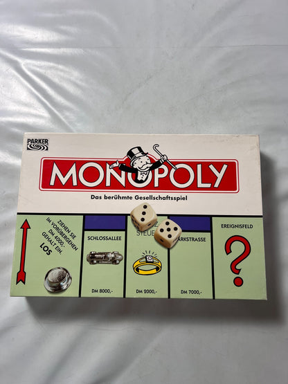Brettspiel   Monopoly  Parker DMVersion 1996  Vollständig - Ansicht 6