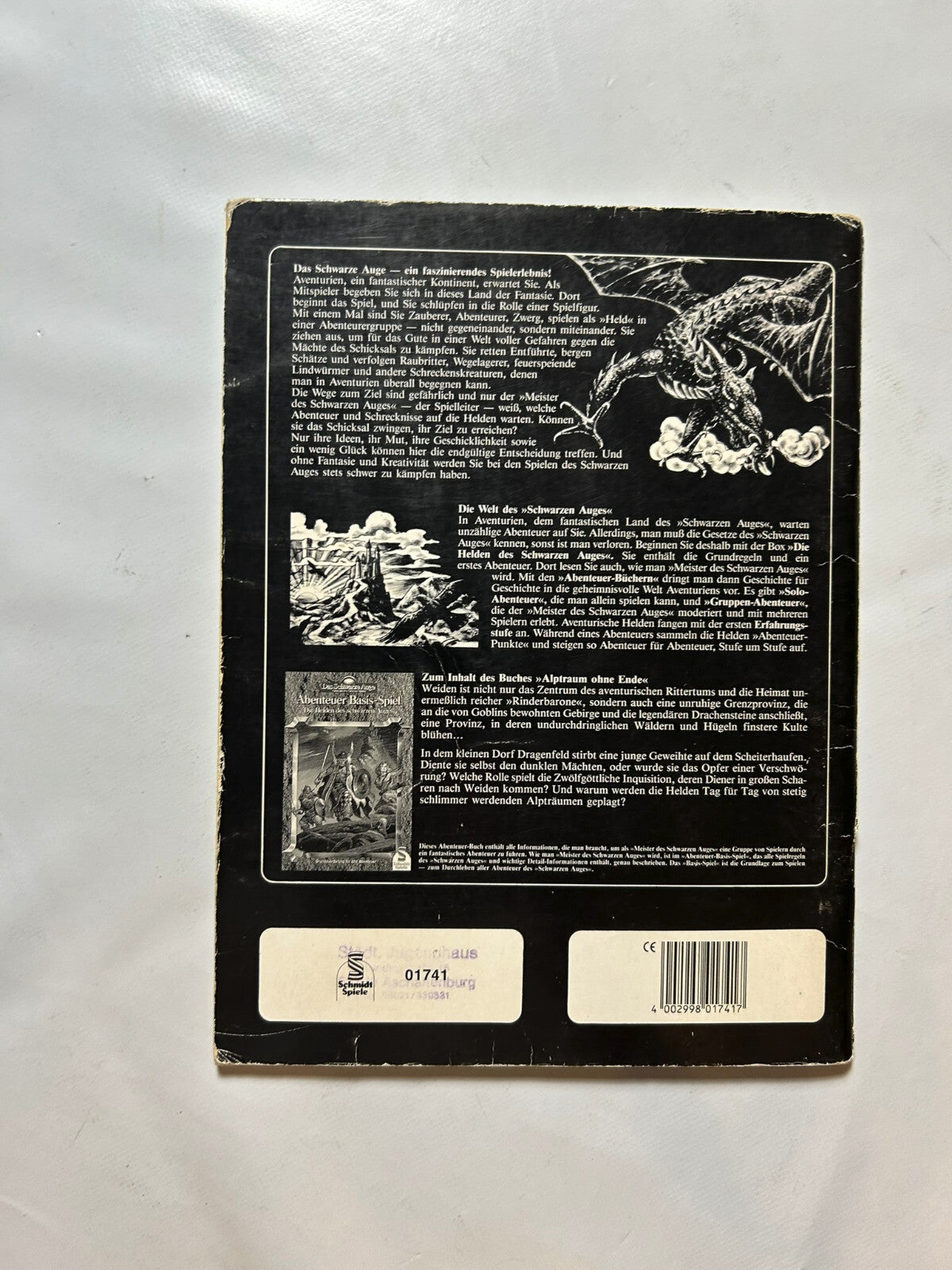 Detailfoto 8 – SKU A7484 – Rollenspiel-Buch gebraucht bei Brettspielimperium