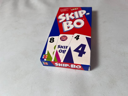 Skip Bo Kartenspiel Mattel blau rote Ausgabe 2003  - vollständig - Ansicht 7