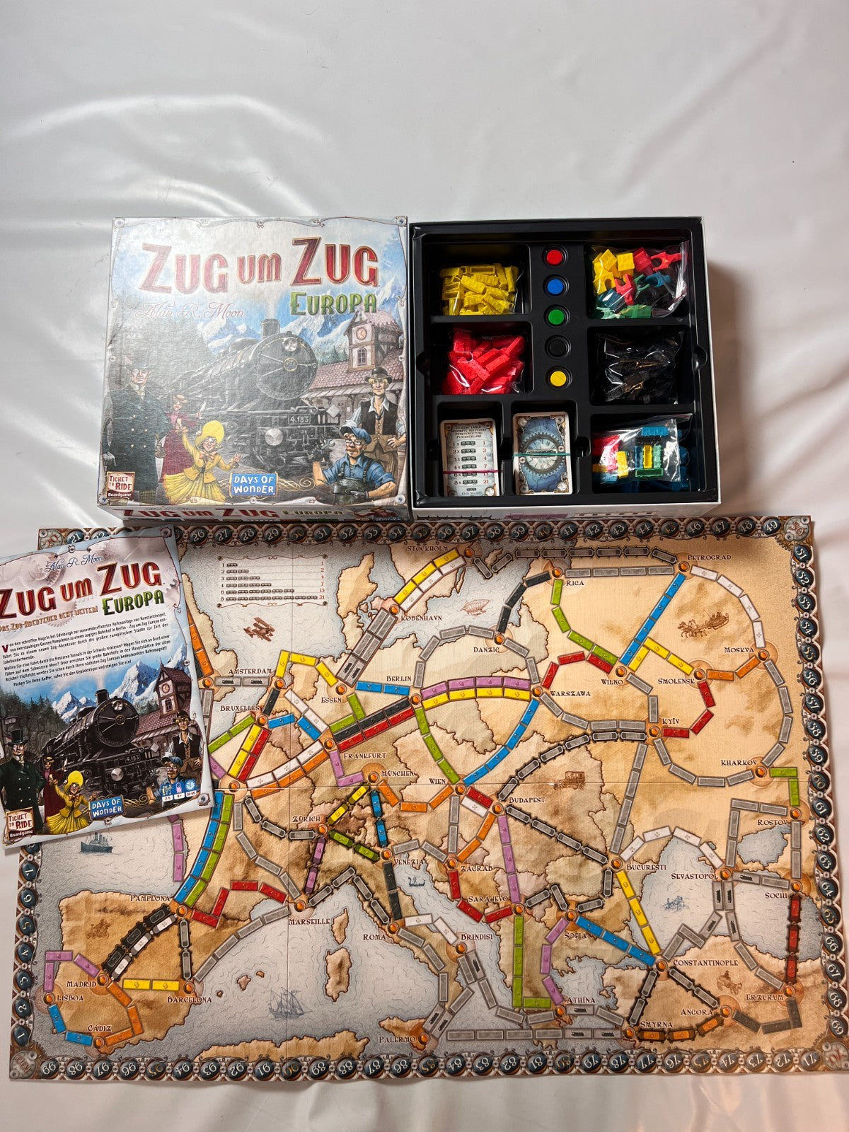Zug um Zug Europa  Days of Wonder  Vollständig - Ansicht 2