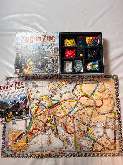 Zug um Zug Europa  Days of Wonder  Vollständig - Ansicht 2