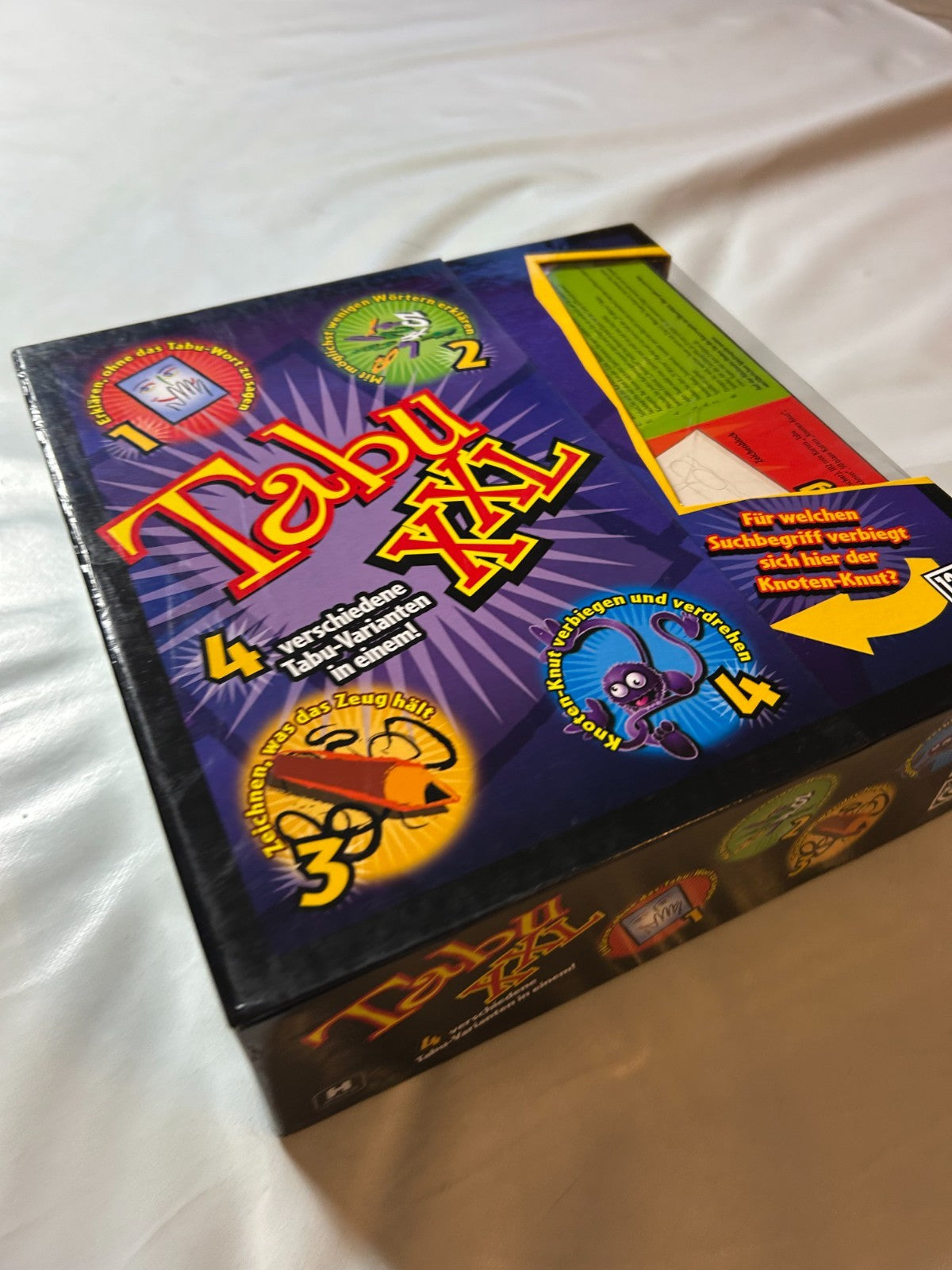 TABU XXL Parker  4 verschiedene TabuVarianten  Vollständig - Ansicht 5