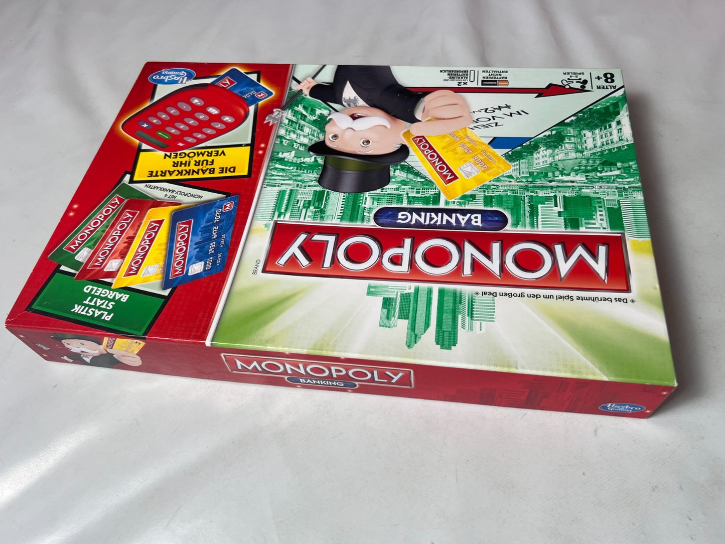 Monopoly Banking Rot  Hasbro  Vollständig - Ansicht 6