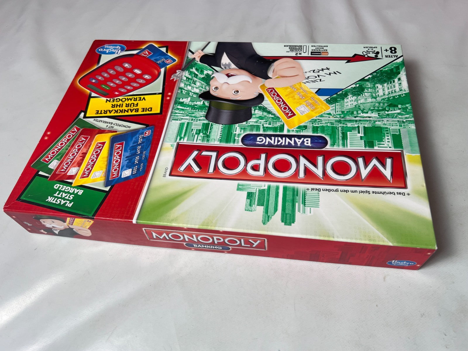 Monopoly Banking Rot  Hasbro  Vollständig - Ansicht 6