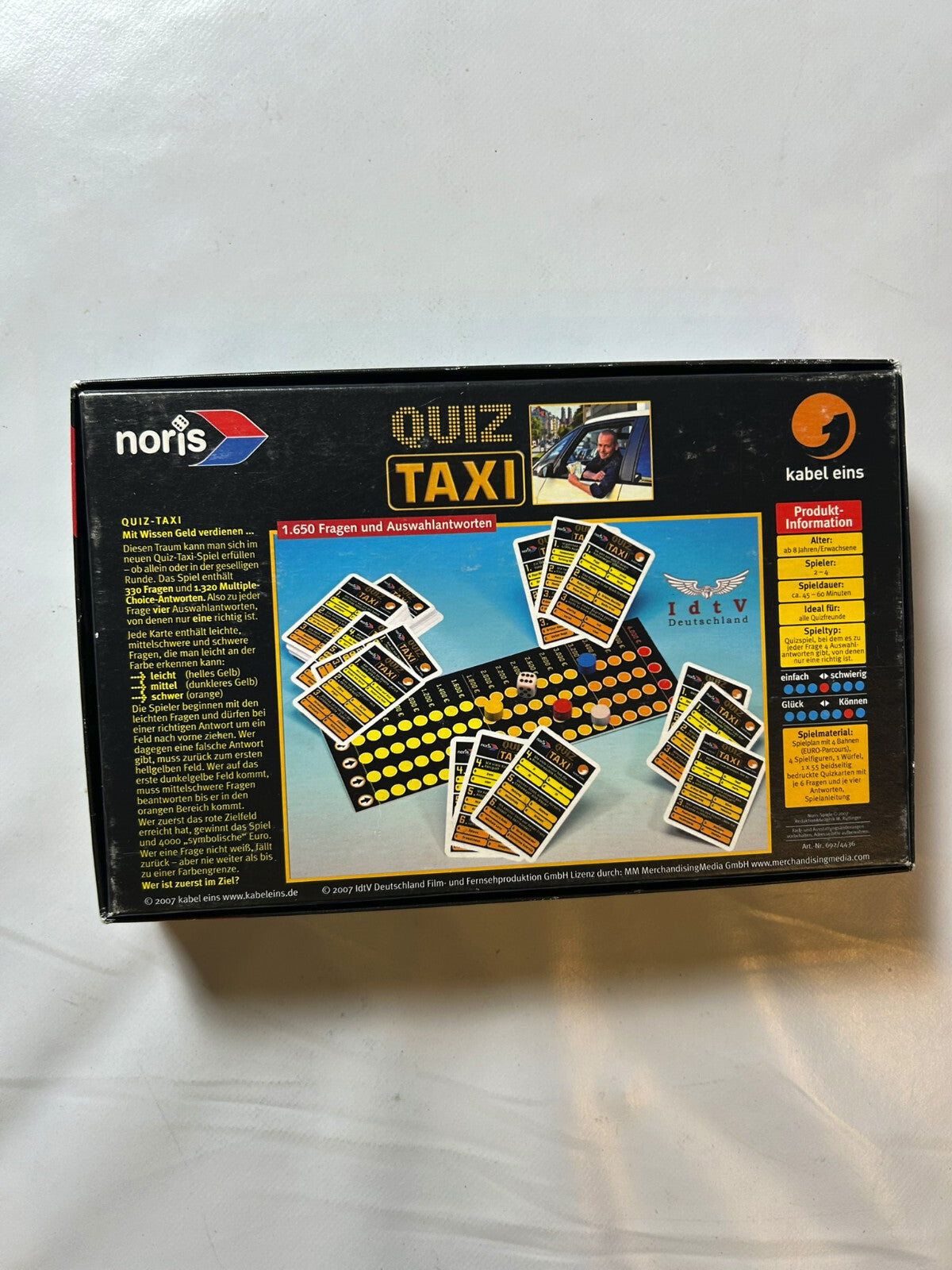 Detailfoto 10 – SKU A8091 – Gesellschaftsspiel gebraucht bei Brettspielimperium