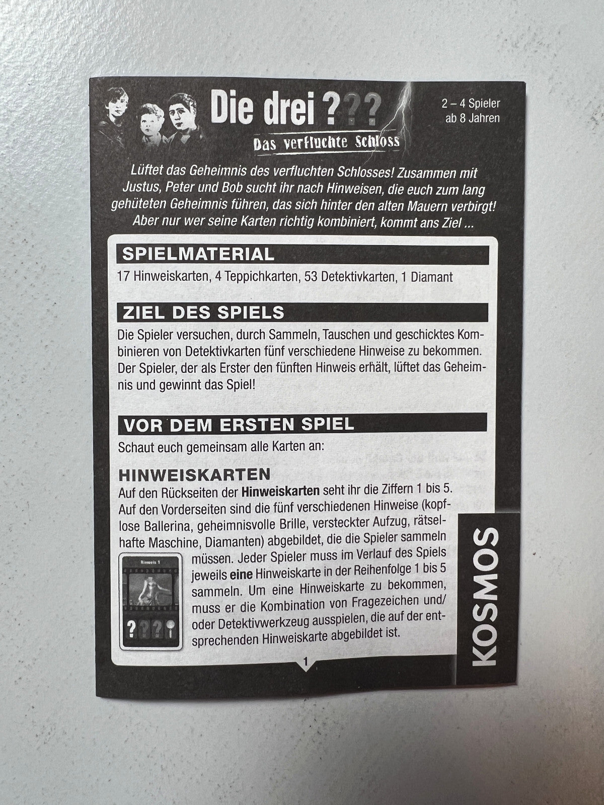 Detailfoto 5 – SKU A7270 – Gesellschaftsspiel gebraucht bei Brettspielimperium