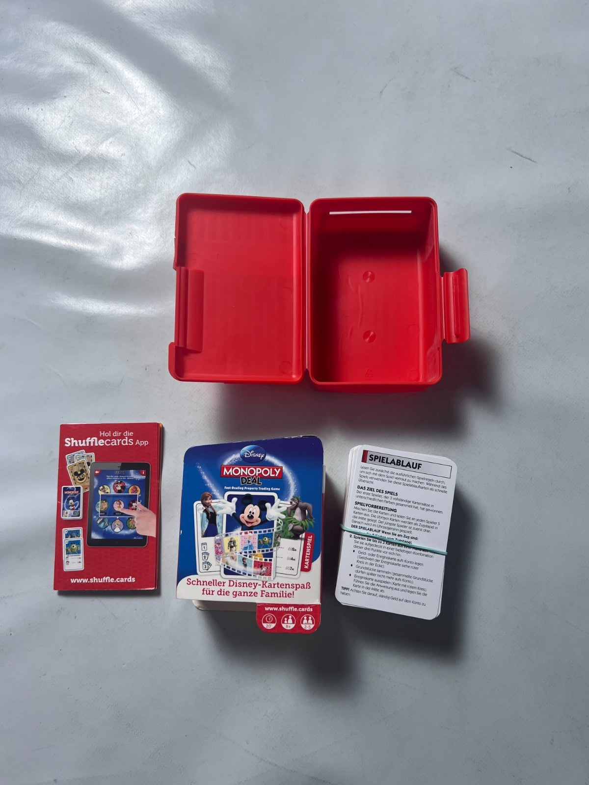 MONOPOLY DEAL SHUFFLE Disney  Hasbro  Vollständig - Ansicht 2