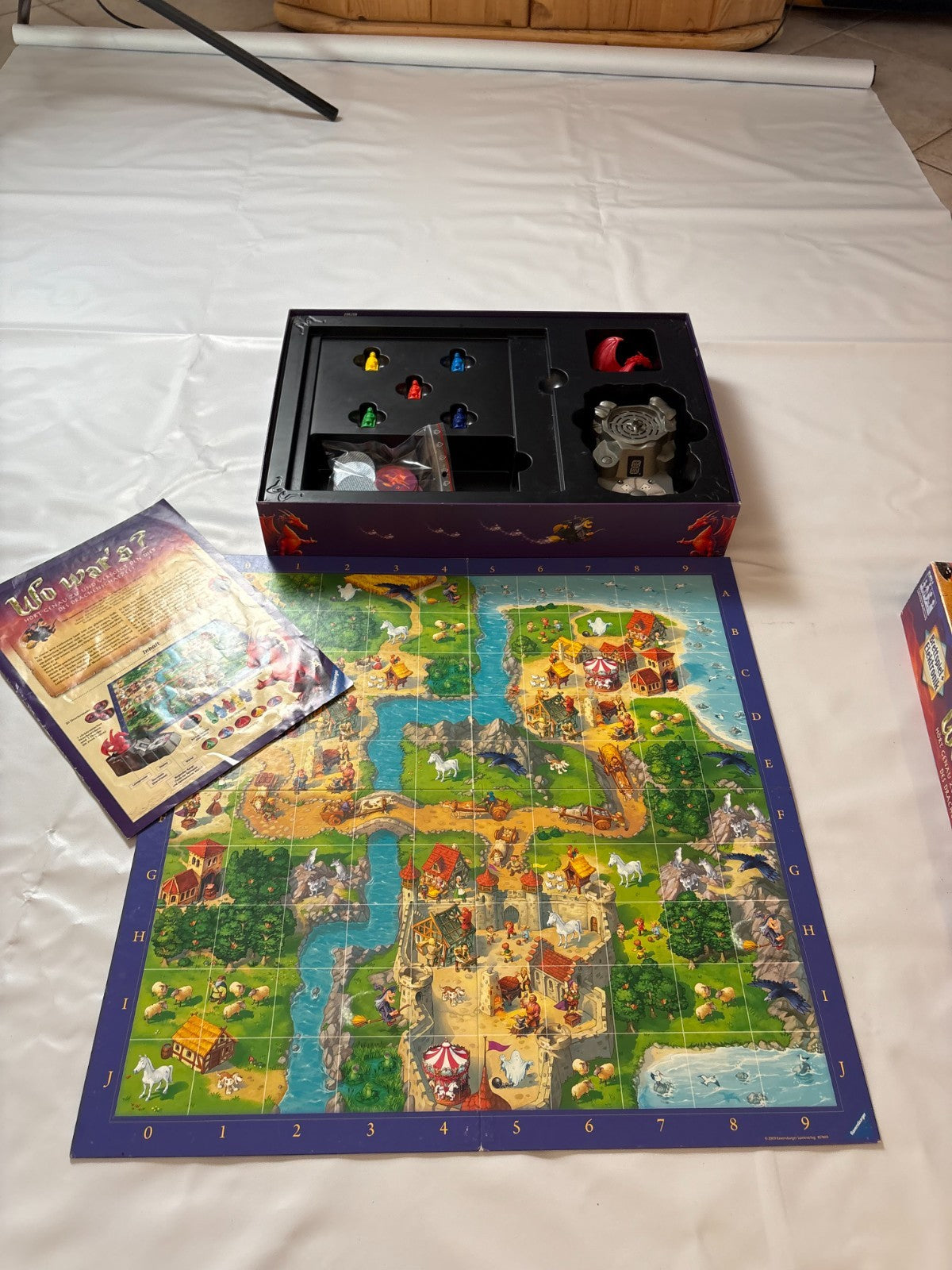 Brettspiel - Wo Wars - verfolgt den Dieb - Ravensburger 2009 - Vollständig - Ansicht 10