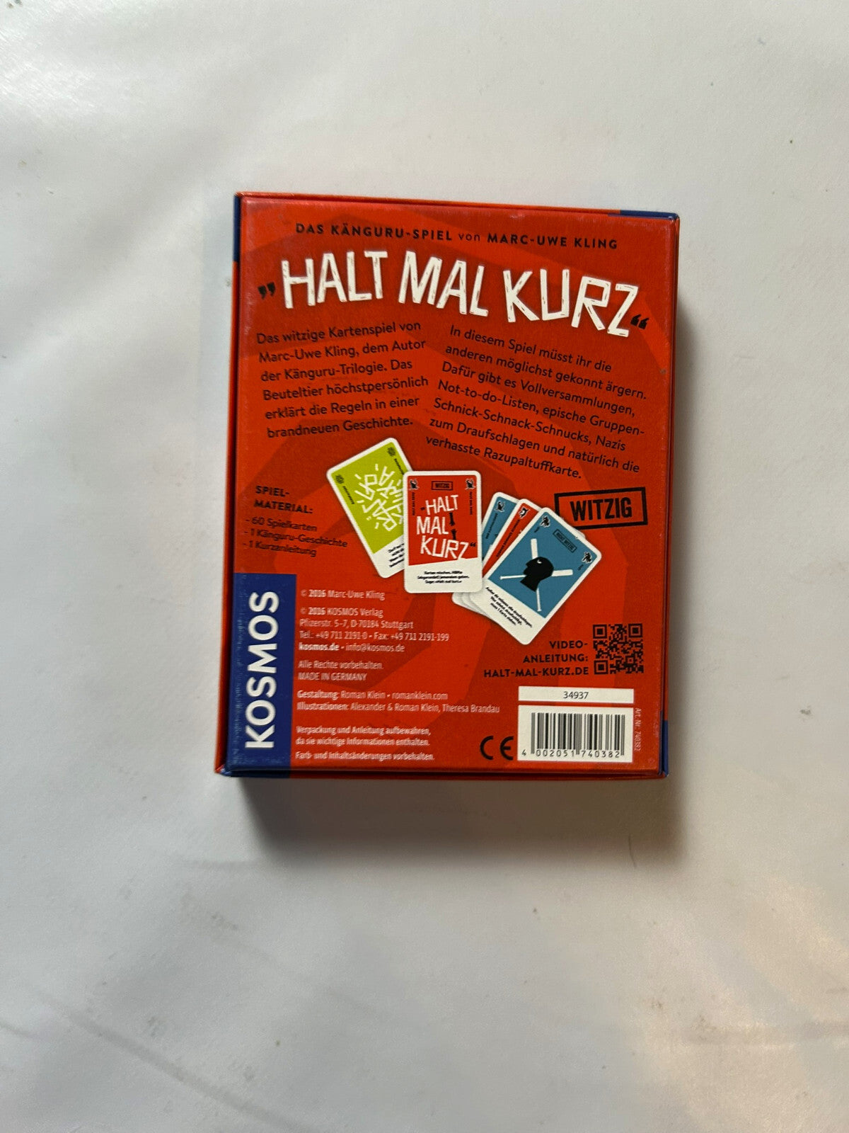 Detailfoto 9 – SKU A7681 – Kartenspiel gebraucht bei Brettspielimperium