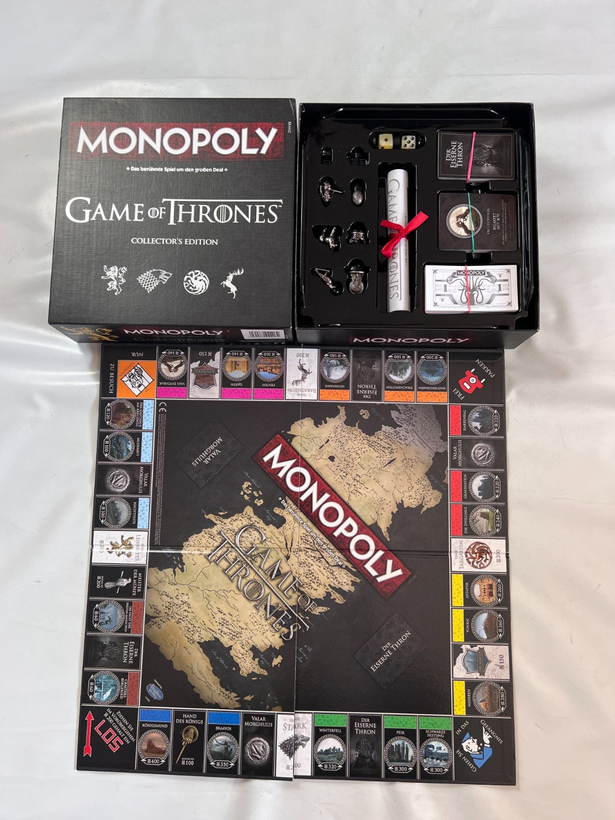 Monopoly  Game of Thrones   Collectors Edition  Vollständig - Ansicht 2