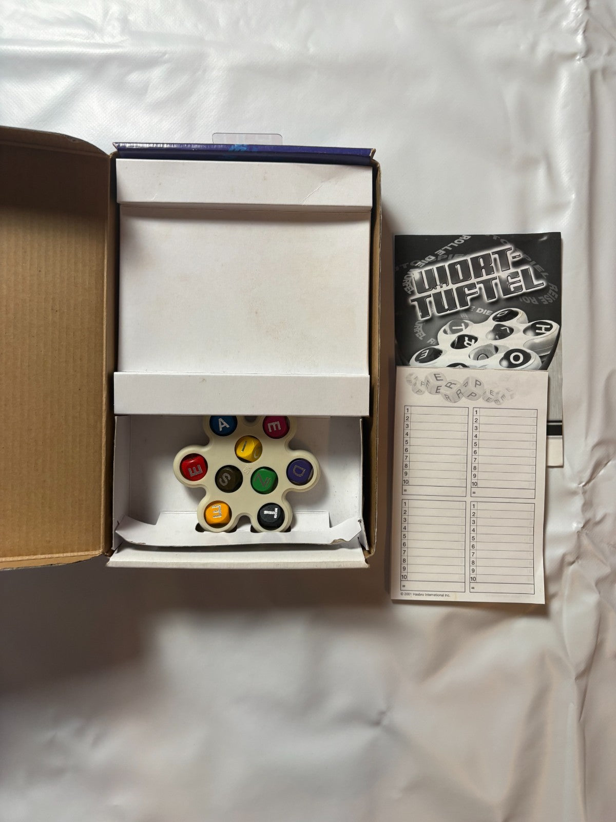 Wort Tüftel Parker Hasbro MB 2005 Reise Vollständig - Ansicht 7