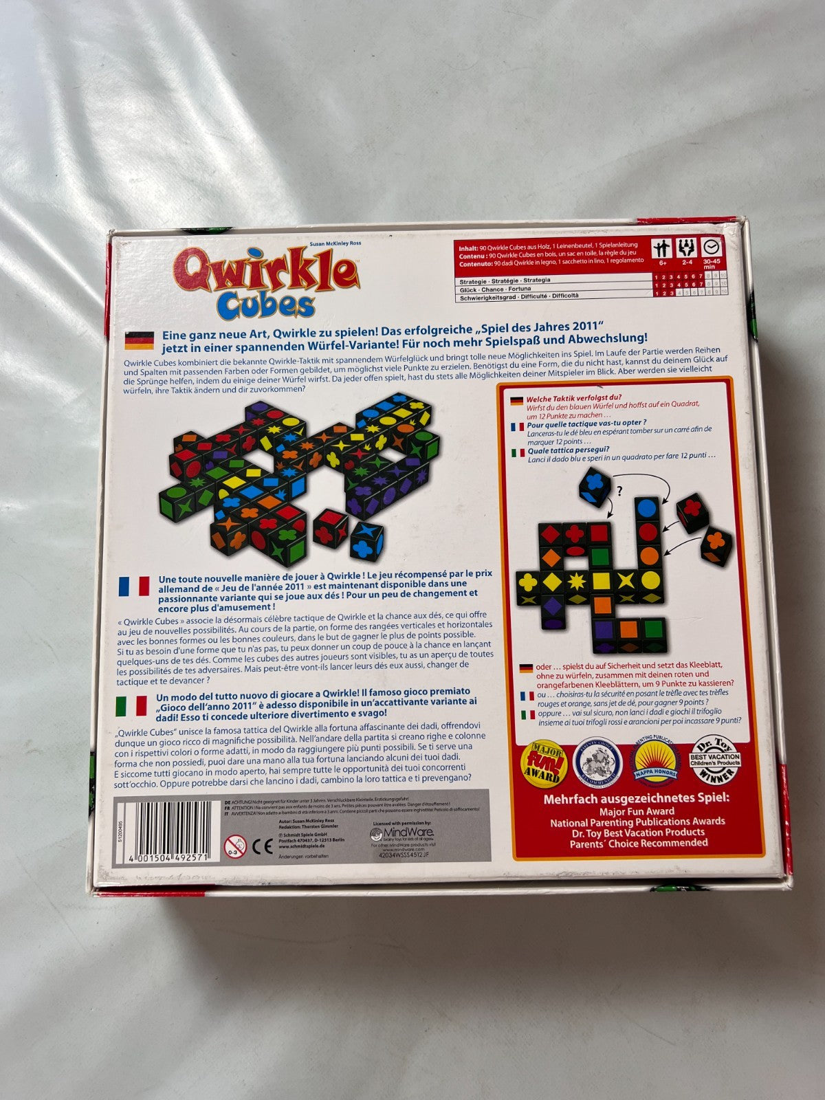 Qwirkle Cubes  Schmidt Spiele  Vollständig - Ansicht 9