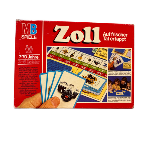 Zoll  auf frischer Tat ertappt  MB Spiele 1982  Vollständig - Ansicht 1